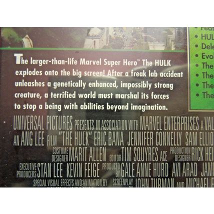 Universal Studios The Hulk (HD-DVD, 2006) Movie Brand New Sealed