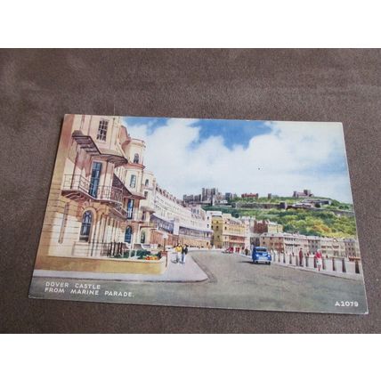 Valentines Postcard - Marine Parade, Dover Kent - Artist E.W Trick / A2079