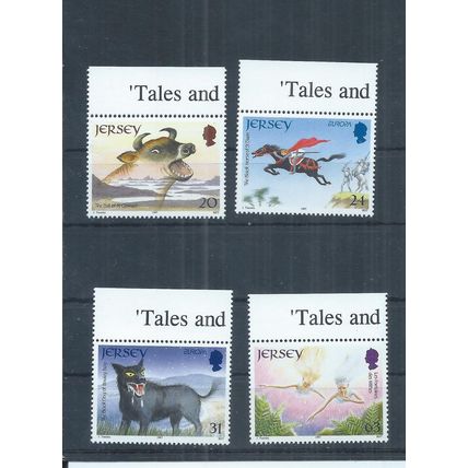 Jersey stamps. 1997 Europa - Tales & Legends MNH SG 813 - 816 (AN098)