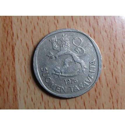 Finland 1976 1 Markka Coin