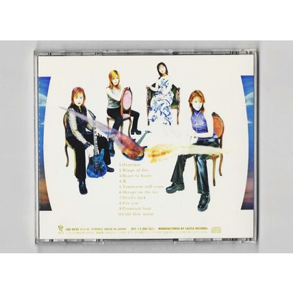 Aphasia - Wings of Fire CD (Japan 2001) female rock/metal band