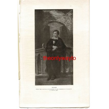 Byron, By Ruckard, Book Illustration (Print), 1912