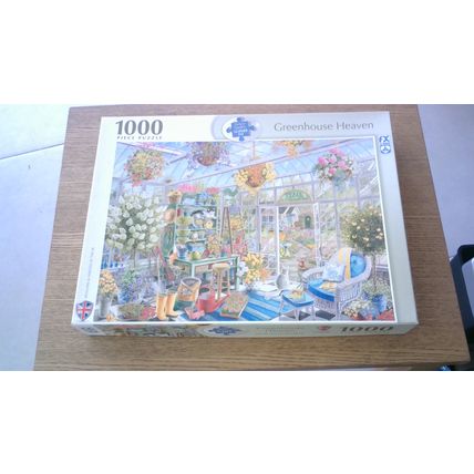 GREENHOUSE HAVEN by Ingrid Slyder Jigsaw Puzzle (1000 Piece) FX Schmid