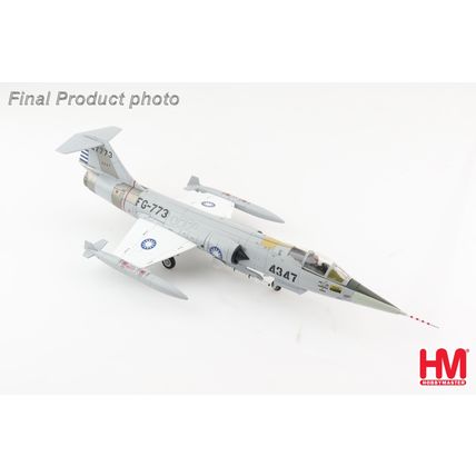 LOCKHEED F-104G STARFIGHTER 4347 CAPT. S. L. HU 3RD - HOBBY MASTER HA1072 1/72