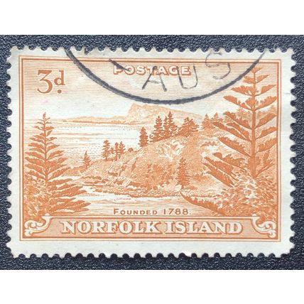 norfolk island SG 6 USED