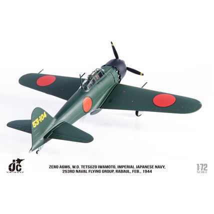 ZERO A6M5 W.O. TETSUZO IWAMOTO, IMPERIAL - JC WINGS JCW72ZERO001 1/72
