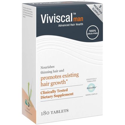 Viviscal Men'S Hair Growth Supplements for Thicker, Fuller Hair | Clinically Pro