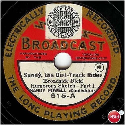 Broadcast 78 #615 "Sandy Powell, The Dirt-Track Rider"