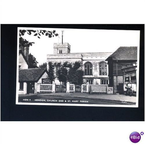 LONDON Hendon Church End Postcard by Frith (HDN 9)