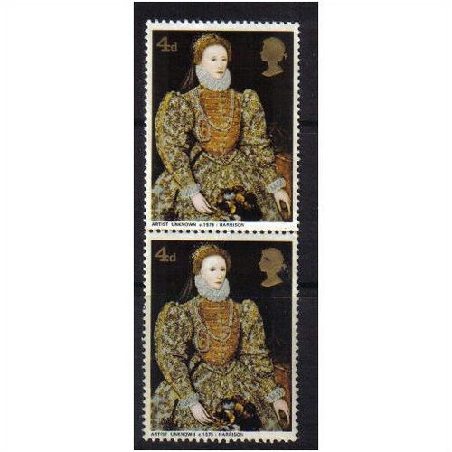1968 GB QUEEN ELIZABETH 1ST 4D PAIR MNH SG 771