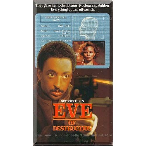 VHS - Eve Of Destruction (1991) *Renee Soutendlik / Gregory Hines / Rare Sci-Fi*