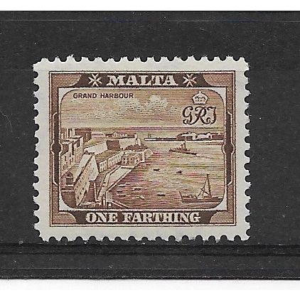 Malta.SG217 1/4d Grand Harbour,Valetta.Mounted Mint.July19