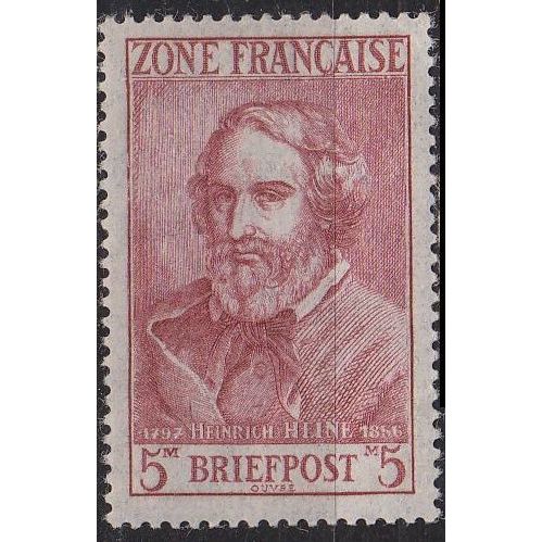 GERMANY Alliiert Franz. Zone [Allgemein] MiNr 0013 ( **/mnh )