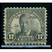 Used 697 17c Woodrow Wilson Fine M09584