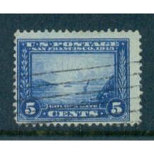 Used 399 5c Golden Gate Barely Clears C3261