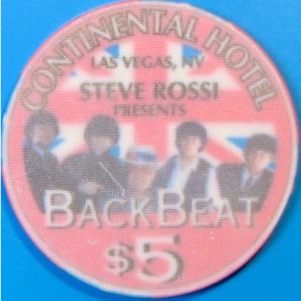 Continental. $5 Casino Chip. Las Vegas, NV. T90.