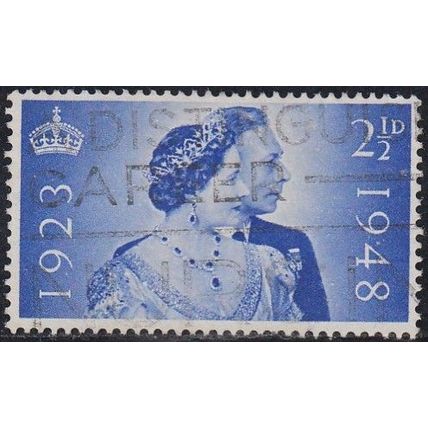 GB, 1948 2.5d George VI Silver Wedding, SG 493 (Scott #267), used