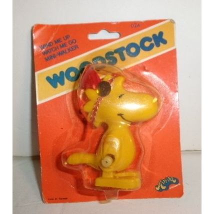 Chief Woodstock Wind Up Toy Feather Headband Mint in Package