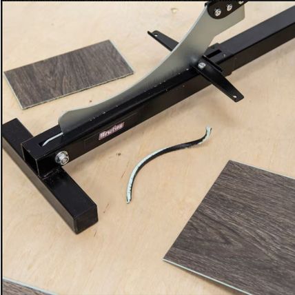 Brutus 12-in Floor cutter/ vinyl flooring and laminate flooring/ 50% Off Retail