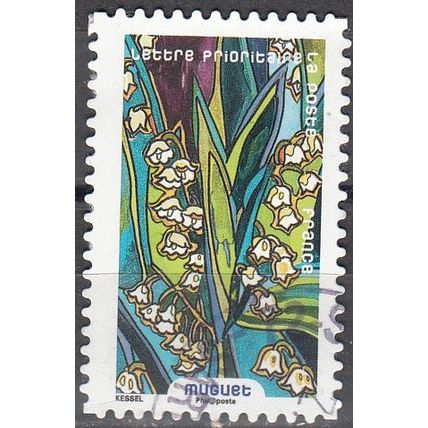 France 2016 Michel 6507 O Cote (????) ?.?? € Muguet Cachet rond