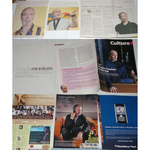 DOUGLAS COUPLAND 26x Clippings