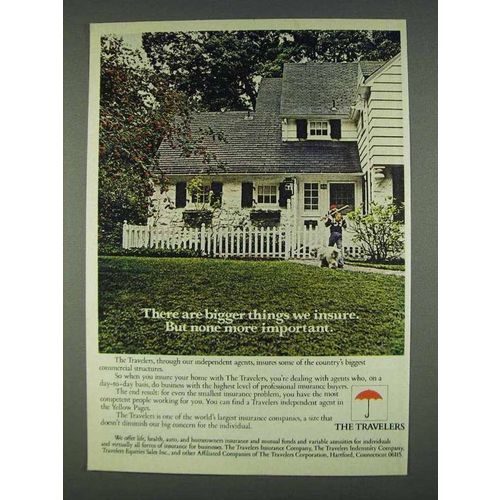 1978 The Travelers Insurance Ad - Bigger Things