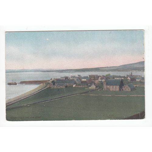 Cromarty from the West Postcard Publisher Hossack & Mcleod