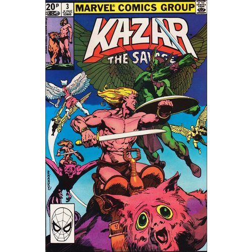 Ka-Zar the Savage (1981) #3 Marvel Comics Shanna the She-Devil SAVAGE LAND