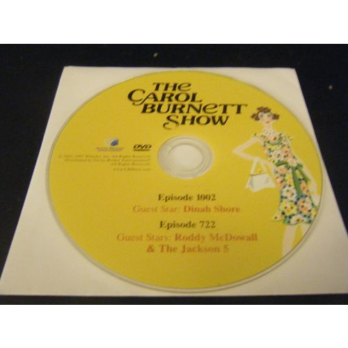 The Carol Burnett Show Vol. 1 Episodes 722 & 1002 (DVD, 2007) - Disc Only