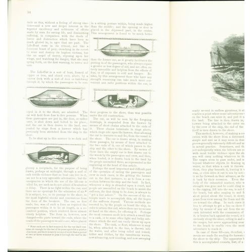The United States Life-saving Service: 1880. Merryman..1- >29 lots of 10 copies