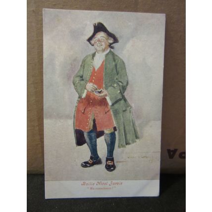 advertising BAILIE NICOL JARVIE WHISKY, SCOTLAND .unused vintage postcard =