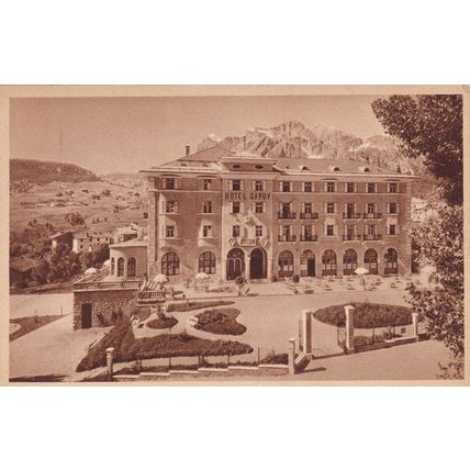 Cimitero Militare Al Passo Pordoi Italy Postcard