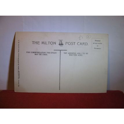 LLANDUDNO BAY from GREAT ORME, WALES unused antique postcard Milton series =