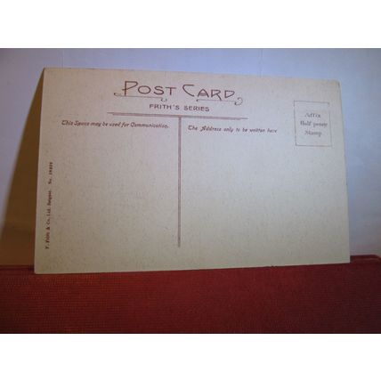 YORK MINSTER, Nave east unused antique postcard F. Frith & Co no 18402 #