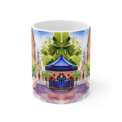 At the Cafe Philadelphia Liberty Bell #46 Mug Ceramic Coffee Mug 11oz