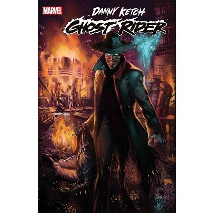 Danny Ketch: Ghost Rider (2023) #2 Marvel Comics BLACKOUT Caretaker THE BROKER