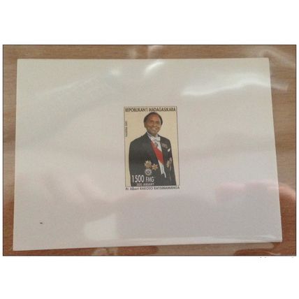 Madagascar 2002 Epreuve de luxe PROOF Pr. Albert Rakoto Ratsimamanga RARE