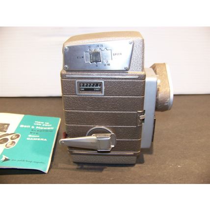 Bell & Howell Electric Eye 8mm Camera & Manual