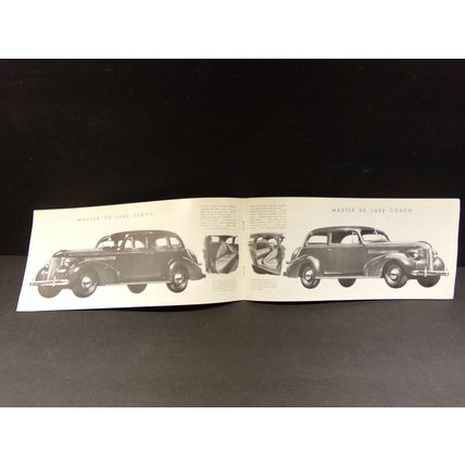 1939 Chevrolet Master De Luxe Master 85 Sales Brochure