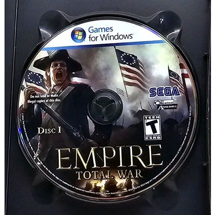 Empire Total War / Napoleon Total War Gold Edition PC CD-ROM 4 Discs Complete