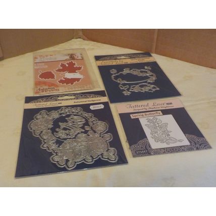 4 x Metal Die Packets - Autumn & Spring - NEW & SEALED