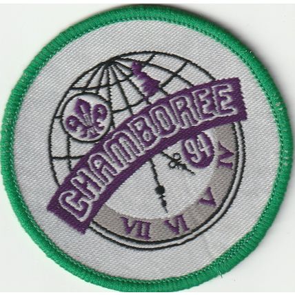 Scout Badge UK Jamboree - Chamboree 1994 (J1)