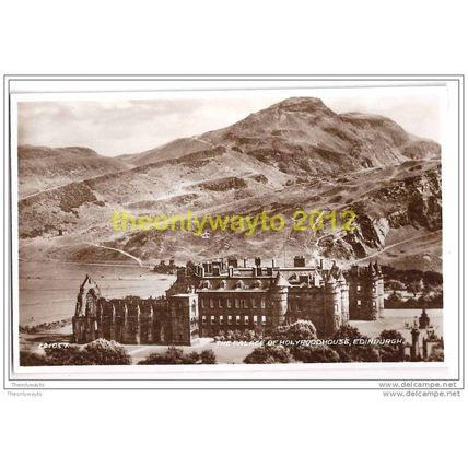 PALACE OF HOLYROOD HOUSE, EDINBURGH, SCOTLAND, Postcard