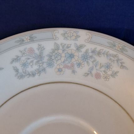 Vintage Lot 3 Fairfield VERSAILLES Fine China SAUCERS Bread Dessert Plates