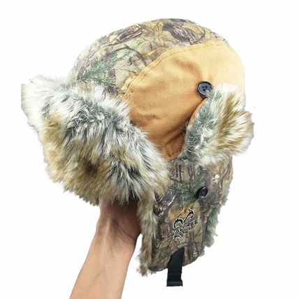 REALTREE Camo Faux Fur & Fleece Lined Trapper/Bomber Hat BRAND NEW