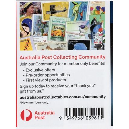 AUSTRALIA: 2025, OPALS. DARK CRYSTAL OPAL INTERNATIONAL POST, MNH, BOOKLET PAGE.