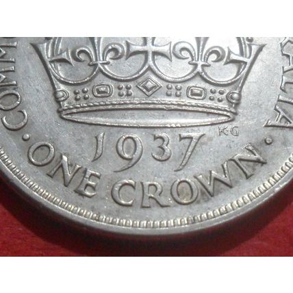 1937 George VI Crown - Australia.