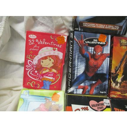 Lot of 10 Valentines Vintage Valentine Cards