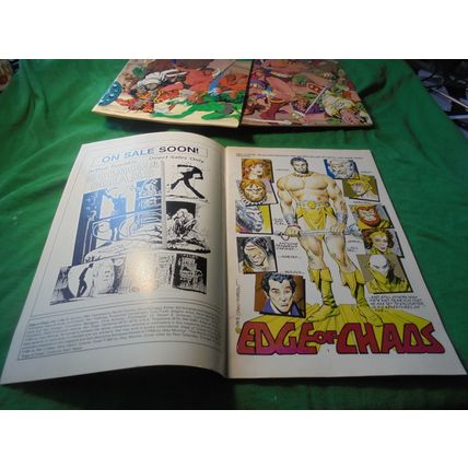 Gray Morrow! EDGE OF CHAOS! 1-3 FULL SET! Greek gods in Sci-Fi format! $20.00 S