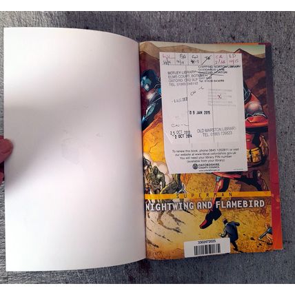 Superman : Nightwing and Flamebird (volume 1) : DC Graphic Novel : Ex Library